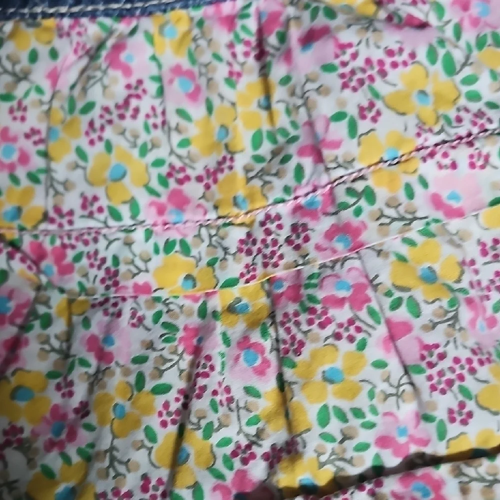OshKosh B'gosh Denim Floral Skirt